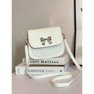 Túi xách nữ đeo chéo túi nữ cầm tay đeo vai thời trang đi học đi làm đính nơ HAKIDO _TDC189