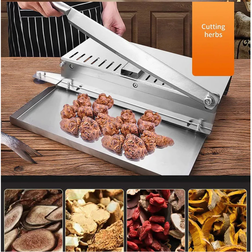 Dao thái thuốc bắc, các loại rau củ tươi khô- Dao đa năng chặt xương gà,thái thịt đông cá siêu bén