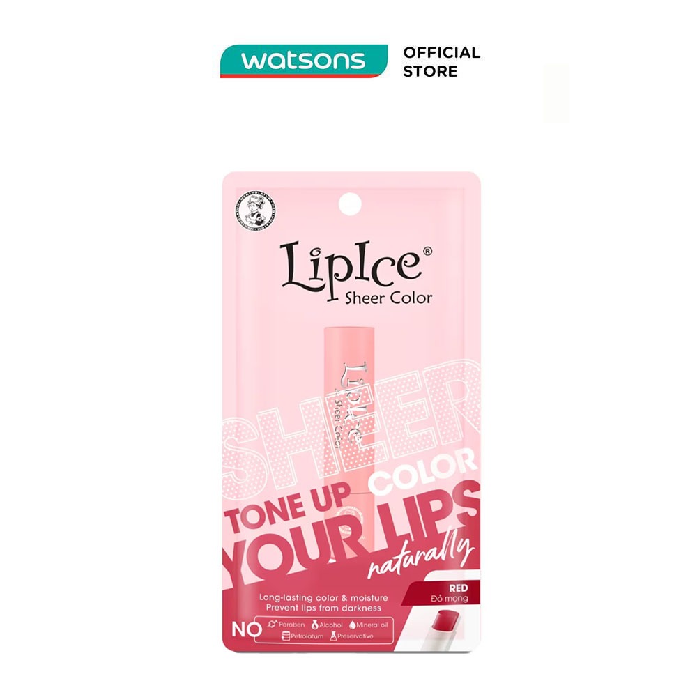 Son LipIce Sheer Color POP 2,4g - Đỏ mọng