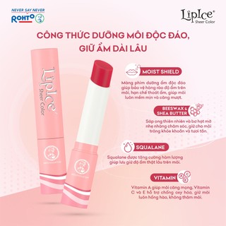 Son LipIce Sheer Color POP 2,4g - Đỏ mọng
