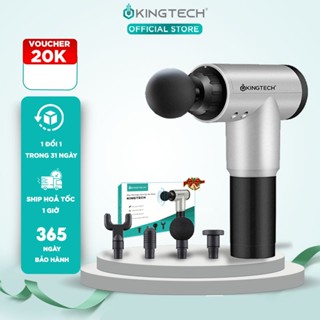 Máy Massage Cầm Tay 6 Cấp Độ KINGTECH KH-320 - Mát Xa Toàn Thân Giúp Thư Giãn, Giảm Đau Cổ Vai Lưng  - Quà Tặng Nam Nữ