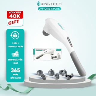 Máy Massage Cầm Tay KINGTECH LUX-450 Mát Xa Toàn Thân, Chuyên Sâu Vai Cổ, Lưng, Chân, Tay - Quà Tặng Cao Cấp