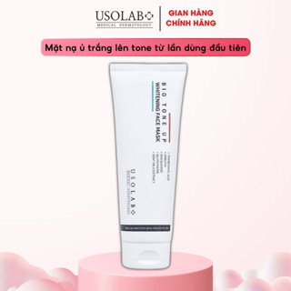 Kem ủ trắng mặt USOLAB Bio Tone Up Whitening Face Mask giúp làm trắng da mặt nâng tone dành cho mọi loại da