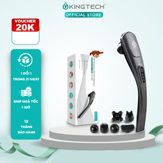 Máy Massage Cầm Tay KINGTECH KT-1768 Mát Xa Toàn Thân - Chuyên Sâu Vai Cổ, Chân, Lưng, Tay, Giảm Đau Cứng Cơ