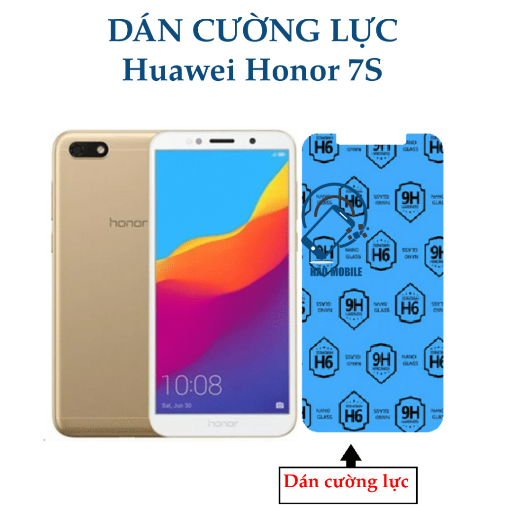 Dán cường lực dẻo nano Huawei Honor 7S chống va đập