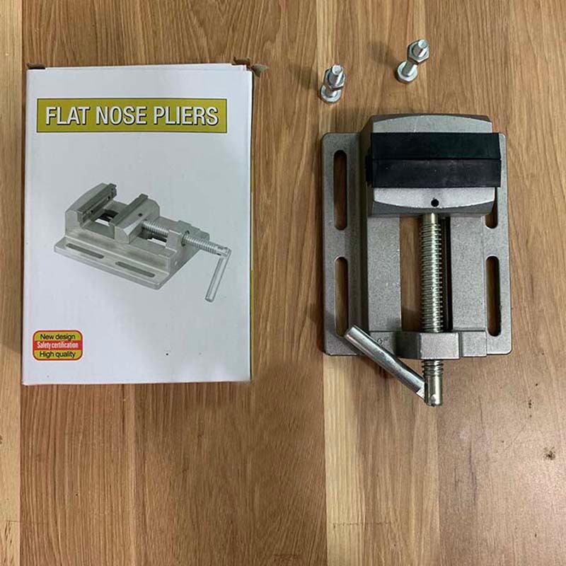 Ê tô để bàn MINIQ 3inch, Ê tô lắp máy khoan