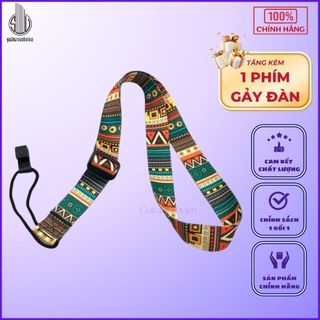 Dây Đeo Đàn Ukulele Không Cần Chốt Đeo | Dây Đeo Đàn Ukulele In Hình Dễ Thương