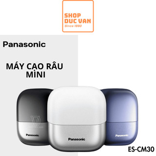 Máy Cạo Râu Panasonic Mini Nhỏ Gọn ES-CM30 Dành Cho Nam Và Nữ Với Hệ Thống Cắt 3 Lưỡi và Sạc USB Type C Cạo Khô và Ướt 