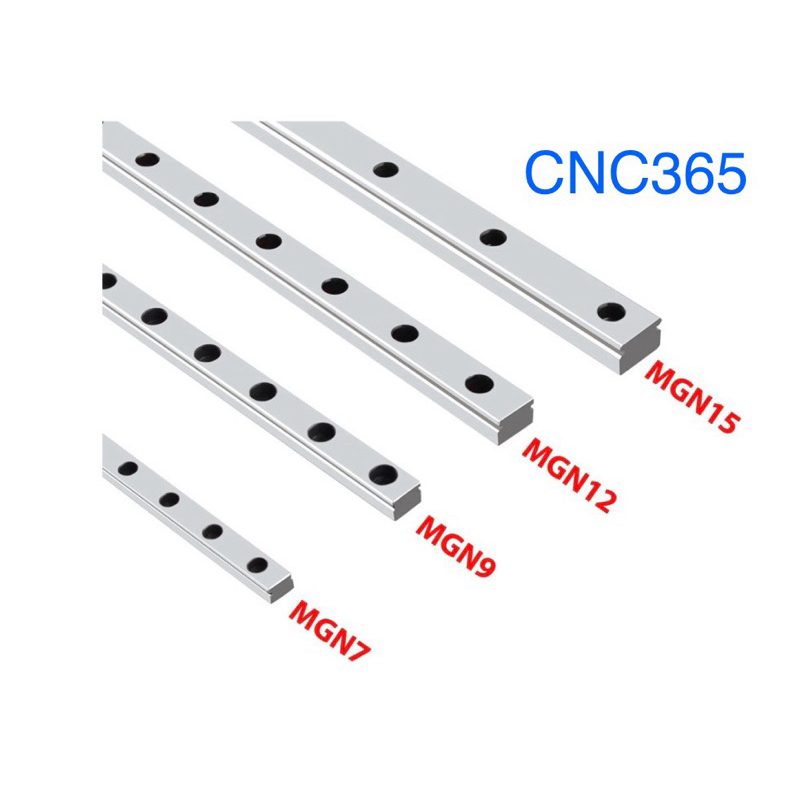Thanh trượt vuông mini ( loai tốt ): MGN7, MGN9, MGN12, MGN15 ( Chưa gồm Block )