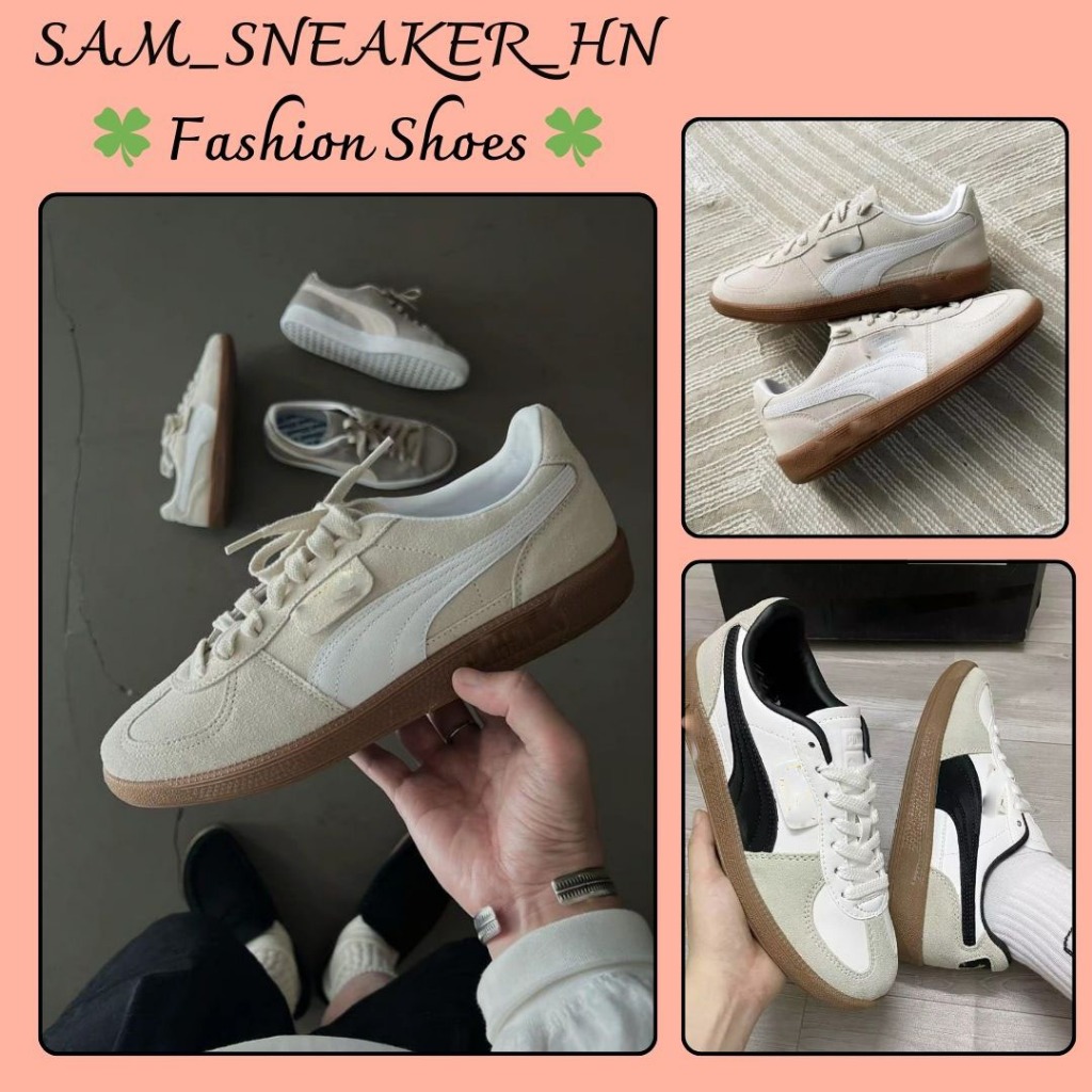 Giày Thể Thao Palmo Thời Trang Nam Nữ, Giày Sneaker Vintage Hàng Đẹp Đầy Đủ Box