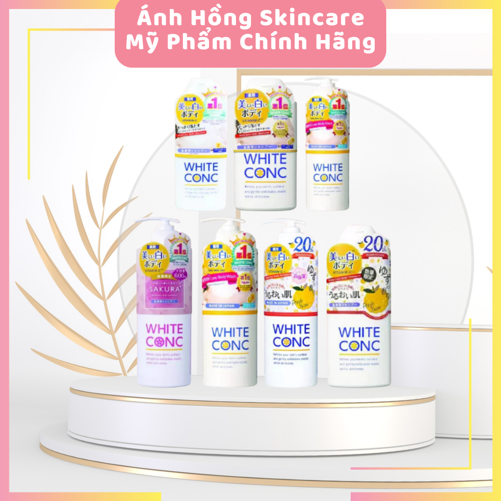 Sữa Tắm Dưỡng Da White ConC Nhật Bản