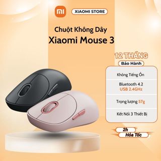 Chuột không dây Xiaomi Mi Dual Mode Silent Edition - Chính Hãng Bảo Hành 12 Tháng