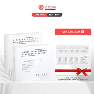 [HÀNG CÔNG TY] Mặt Nạ Dưỡng Ẩm/ Phục Hồi Usolab (10 Miếng)