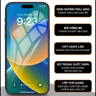 Cường lực Gor Redmi Note 14 / Note 7 / Note 8 Pro / Note 11 Pro / Note 12 Turbo / Note 13 Pro 4G trong suốt