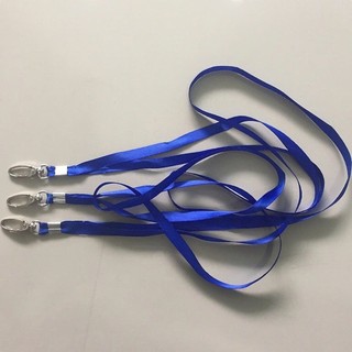 Dây thẻ lụa móc sắt giọt lệ combo 100 chiếc - Loại 1