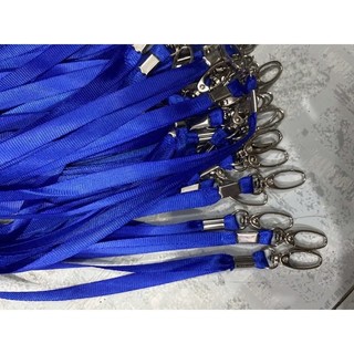 Dây thẻ lụa móc sắt giọt lệ combo 100 chiếc - Loại 1