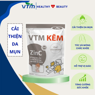 Viên uống VTM Kẽm bổ sung kẽm ZinC gói 30v