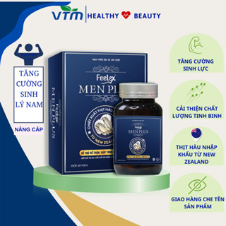 Viên uống tăng cường sinh lí phái mạnh Feelex Men Plus, tác dụng nhanh chóng hộp 60 viên