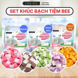 Combo 6 gói KHÚC BẠCH Tầng (Cacao, Matcha, Dâu, Việt Quất, Môn, Phô mai 180g) - Tiệm Của Bee Beekit