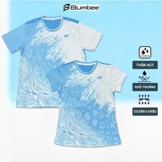 Áo cầu lông nam nữ, quần áo YONEX thi đấu cầu lông mùa giải chuyên nghiệp (107 xanh)