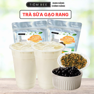 Set Làm Trà Sữa Trân Châu Gạo Rang Nhật Tiệm của Bee - BeeKit, Thành Phẩm 15 ly Nguyên Liệu Tự Pha Chế, Nấu Tại Nhà