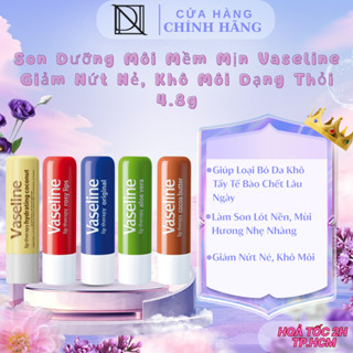Son Dưỡng Môi Mềm Mịn Vaseline Hồng Xinh Rosy Lips Dạng Thỏi 4.8g