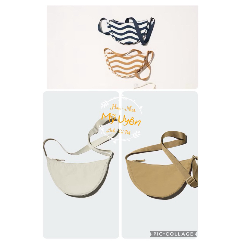 Túi bao tử túi bán nguyệt mini đeo chéo Uni nhật