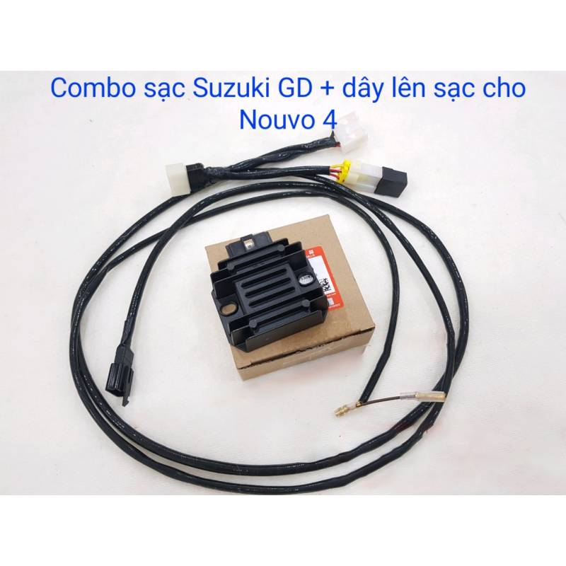 Combo NOVOU 4 LX Sạc HCE + Dây CHuyển Sạc
