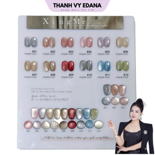 Sơn mắt mèo cực quang giọt nước XINGME, mắt mèo sáng ánh cực quang hạt mịn