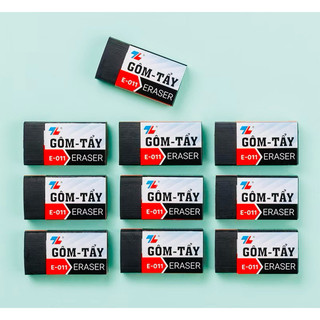 Combo 5 cục gôm E011 thiên long siêu mềm siêu dẻo, không mùi không để lại vết đen của chì trên giấy