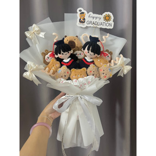 [ CÓ SẴN ] Bó Hoa Gấu Bông mini, loopy, thỏ , món quà nhỏ dễ thương, tặng sinh Nhật, tặng bạn gái, tặng người yêu🎂🥰❤️