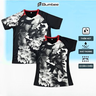 Quần áo cầu lông, Áo Yonex đội tuyển Korea thi đấu mùa giải mới nhất (0509 đen)