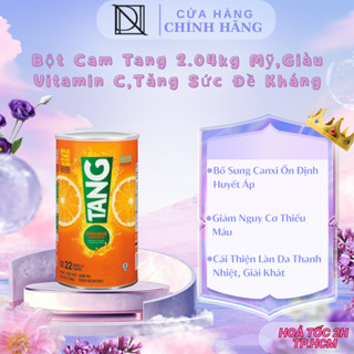 Bột Cam Tang 2.04kg Mỹ, Thơm Ngon,Giàu Vitamin C,Tăng Sức Đề Kháng