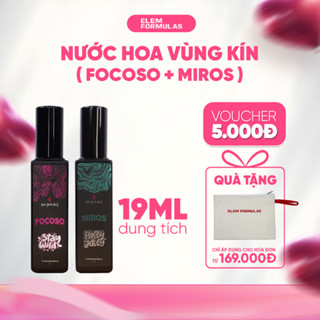 Nước Hoa Vùng Kín Hương Nước Hoa Cao Cấp Từ Ý, Xịt Thơm Vùng Kín 19 ML Cấp Khoáng Dưỡng Ẩm An Toàn Cho Da
