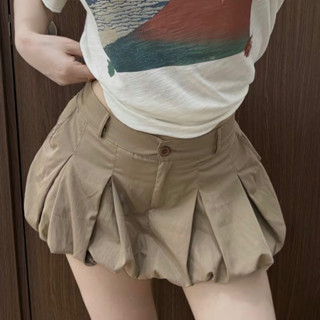 Quần Bí Phồng Cạp Trễ TRANGCLOTHINGG Quần Giả Váy Hack Dáng