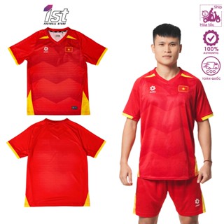 Áo Thun Bóng Đá Đội tuyển Việt Nam 2025 Sân Nhà Màu Đỏ (Bản Fan) Jogarbola