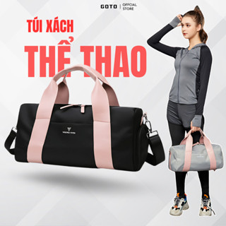 Túi trống thể thao đựng đồ du lịch, tập yoga, tập gym đa năng có ngăn để giày GOTO - GT006