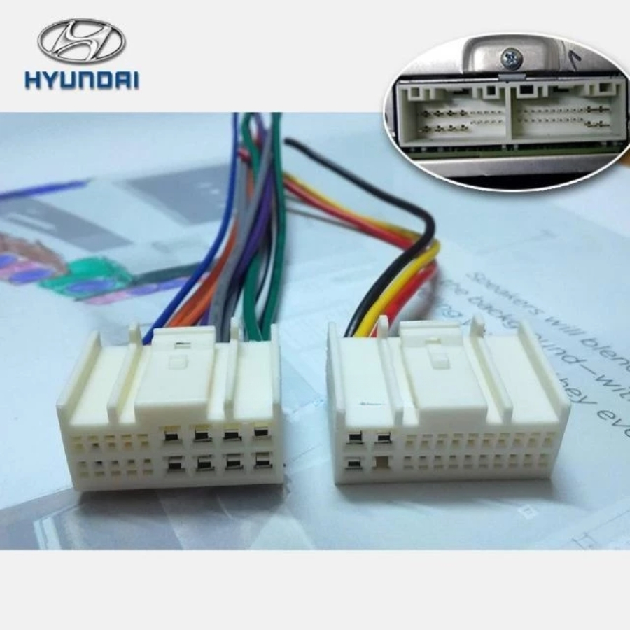 Dây jack âm thanh đầu CD ô tô Hyundai