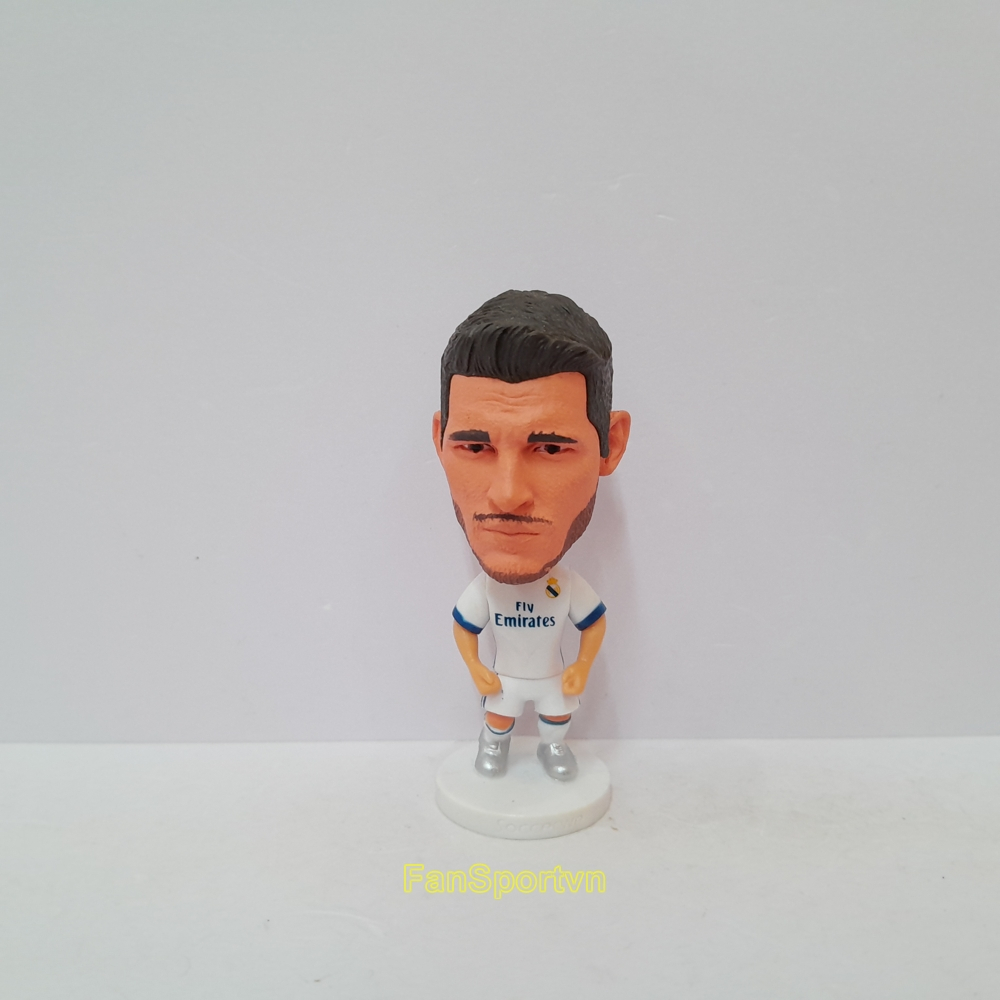 Mô hình tượng cầu thủ bóng đá Morata Real Madrid 2016 2017 soccerwe kodoto corinthian prostars socce
