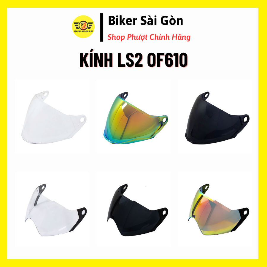 Kính Chắn Gió Mũ LS2 OF610 - Biker Sài Gòn