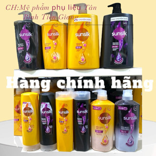 Dầu gội và xả Sunsilk ống mượt rạng ngời / mềm mượt diệu kỳ - hàng chính hãng công ty