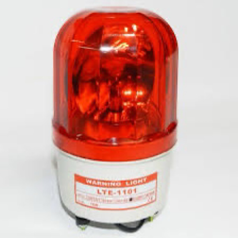 Đèn xoay cảnh báo công trường LTE-1101 màu đỏ (220V)