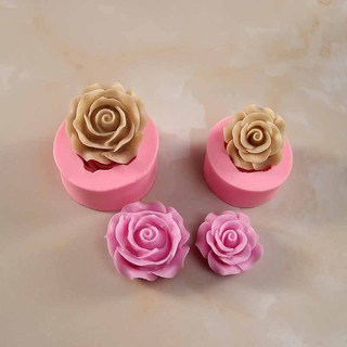 Khuôn silicon hoa Hồng Cánh Dày làm rau câu, fondant, nến, xà phòng, socola