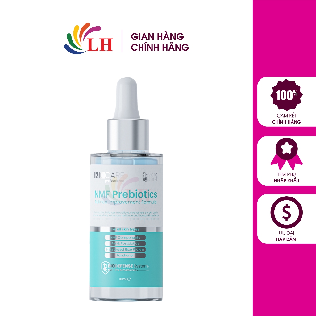 Tinh chất cân bằng lợi khuẩn MD CARE NMF Prebiotics Serum (30ml)