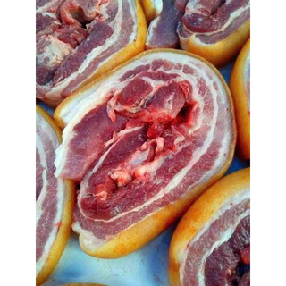 1kg Ba rọi heo rừng lai 3 chân lông .(giao hỏa tốc)