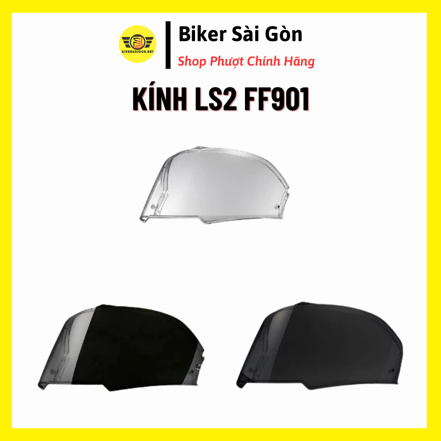Kính Chắn Gió Mũ Bảo Hiểm LS2 FF901 - Biker Sài Gòn