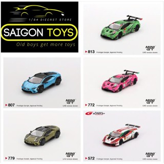 Saigontoys - MiniGT Lamborghini Huracan Các loại - Xe mô hình tỷ lệ 1:64 hãng Mini GT