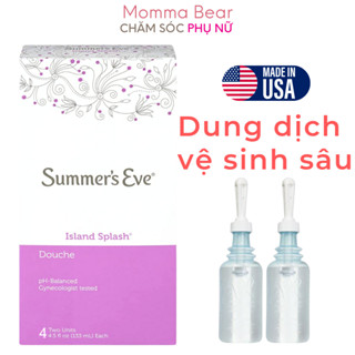 Dung dịch vệ sinh phụ nữ Summer's Eve, thụt rửa âm đạo, làm sạch, khử mùi phụ khoa - Momma Bear
