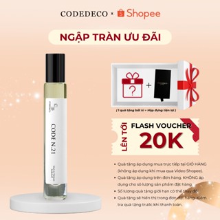 Tinh dầu nước hoa CODEDECO Code N.21 10ml Phóng khoáng, Nam tính, Cuốn hút - Dạng Lăn