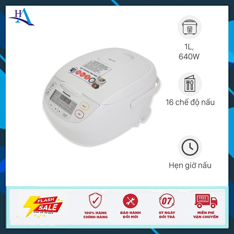 Nồi cơm điện tử Panasonic 1 lít SR-CL108WRA (Miễn phí giao tại HCM-ngoài tỉnh liên hệ shop)